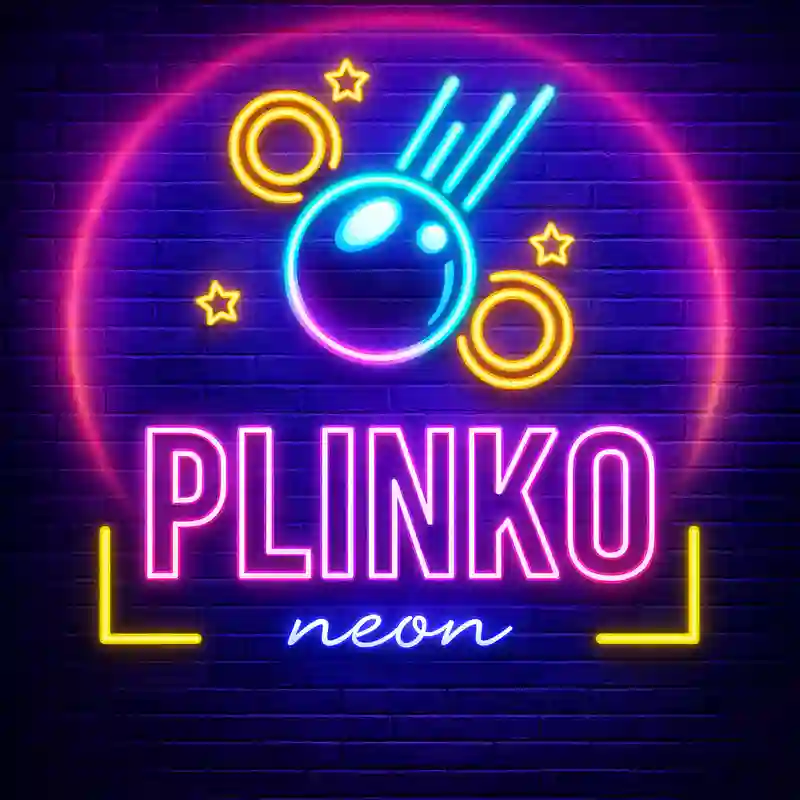 Plinko Neon High Stakes Casino Game